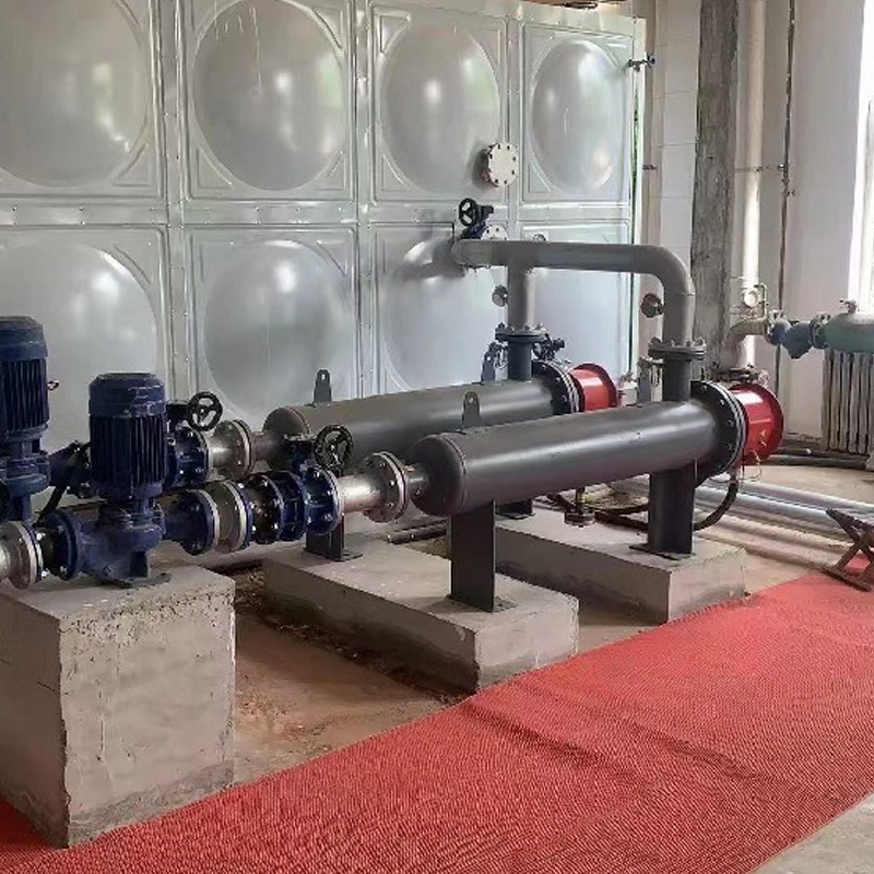 熱水水箱加熱項目管道型加熱器